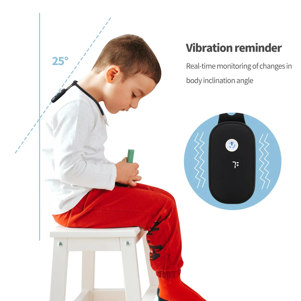 Smart Posture Correction Device Posture Training device Adjuster Adult Child Intelligent Posture Adjuster Realtime Monitoring