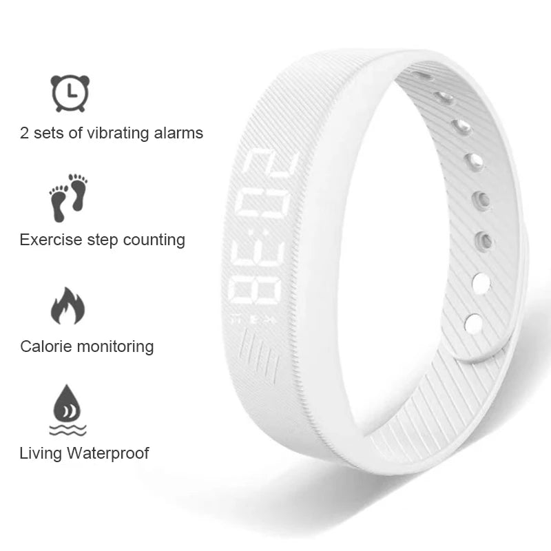 Wakearoo Wake Band — Silent Vibrating Alarm Wristband
